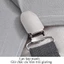 Kẹp ga trải giường Ràng buộc ga trải giường Loại cố định Clip tấm chống trượt Độ đàn hồi tốt Kẹp cố định cho giường