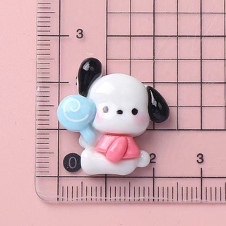 1 Chiếc Hoạt Hình Pochacco 3D Dán Kem Keo Tự Làm Chất Liệu Phụ Kiện Nhựa Trang Sức Cho Vỏ Điện Thoại Cốc Nước Quạt Nhỏ