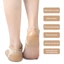 Vỏ bảo vệ gót chân GUSTAVA, Tất gót chân bằng silicon chống nứt Plantar Fasciitis, Miếng đệm giày giảm đau bằng vải Polyester dưỡng ẩm gót chân