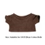 Áo thun YOLOGO Áo hoodie, Quần áo búp bê cotton co giãn phong cách thời trang, Phụ kiện đồ chơi Áo thun Áo len cho búp bê nhồi bông 10 / 15 / 20cm