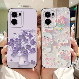 Dành Cho OPPO Reno13 F 4G 5G CPH2699 CPH2701 Vỏ Bướm Hướng Dương Hoa Tulip Đẹp Reno 13F 13FS Vỏ Điện Thoại Thạch Silicon Mềm