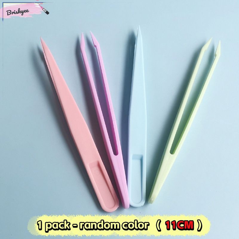🎶Nhíp gắp sticker, nhíp gắp nail, nhíp gắn mi KT 8cm | BigBuy360 - bigbuy360.vn