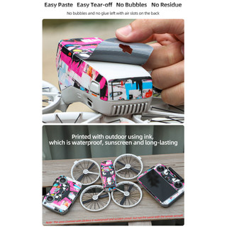 Dành Cho DJI Flip Dán Nhiều Màu Sắc RC 2 Phim Bảo Vệ Điều Khiển Từ Xa RC-N3 Chống Trầy Xước Flip Drone Phụ Kiện