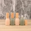 Chai Nước Hoa GUSTAVA, Chai Lăn Nắp Gỗ Trống, Thủy Tinh Di Động 10ml Chai Có Thể Đổ Lại Chất Lượng Cao Dụng Cụ Trang Điểm