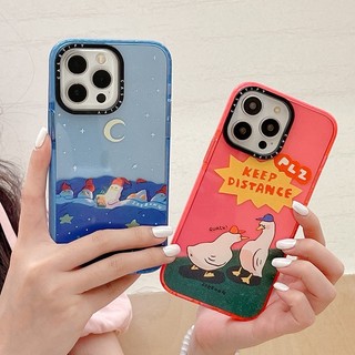 Glitter Nằm phẳng vịt ngủ Vỏ điện thoại mềm cho iPhone 16 Pro Max 16 Plus 15 14 13 12 11 Pro Max Vỏ bảo vệ chống sốc