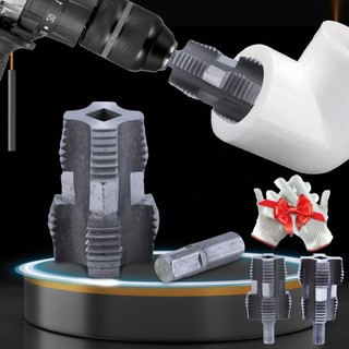 Máy khoan điện Bộ ren ống nhựa PVC tương thích với các kích cỡ khuôn khác nhau Dụng cụ làm ren PVC Dụng cụ làm ren PVC cho máy khoan điện Dụng cụ ren ống PVC 1 2 3 4 1 3 bộ đa năng