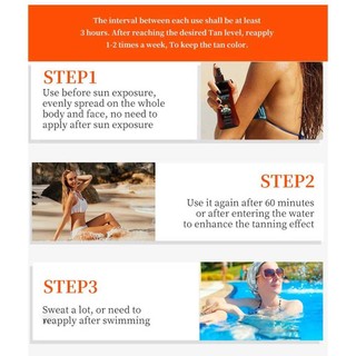 Bodybuilding body bronze skin tone helps with sun drying oil