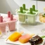 Yoo 4 Lưới Khuôn Silicon Cho Tự Chế Kem Và Popsicles Sáng Tạo Đá Linh Hoạt Khay Phụ Kiện Nhà Bếp
