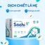 Combo 2 Gạc Rơ Lưỡi SACHI Dịch Chiết Lá Hẹ Dùng Vệ Sinh Răng Miệng An Toàn Cho Bé Từ 0 Tháng Tuổi