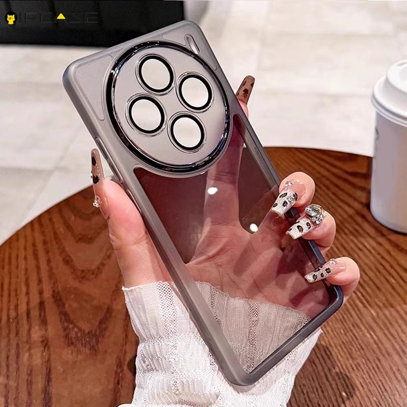 Dành Cho Xiaomi 14 Civi 4 Pro 3 2 Mix 4 Xiaomi14Civi Vỏ Điện Thoại Có Ống Kính Máy Ảnh Phim Bảo Vệ Matte Business Đơn Giản Trong Suốt Trong Suốt Màu Trơn Vỏ Mềm Ốp Lưng