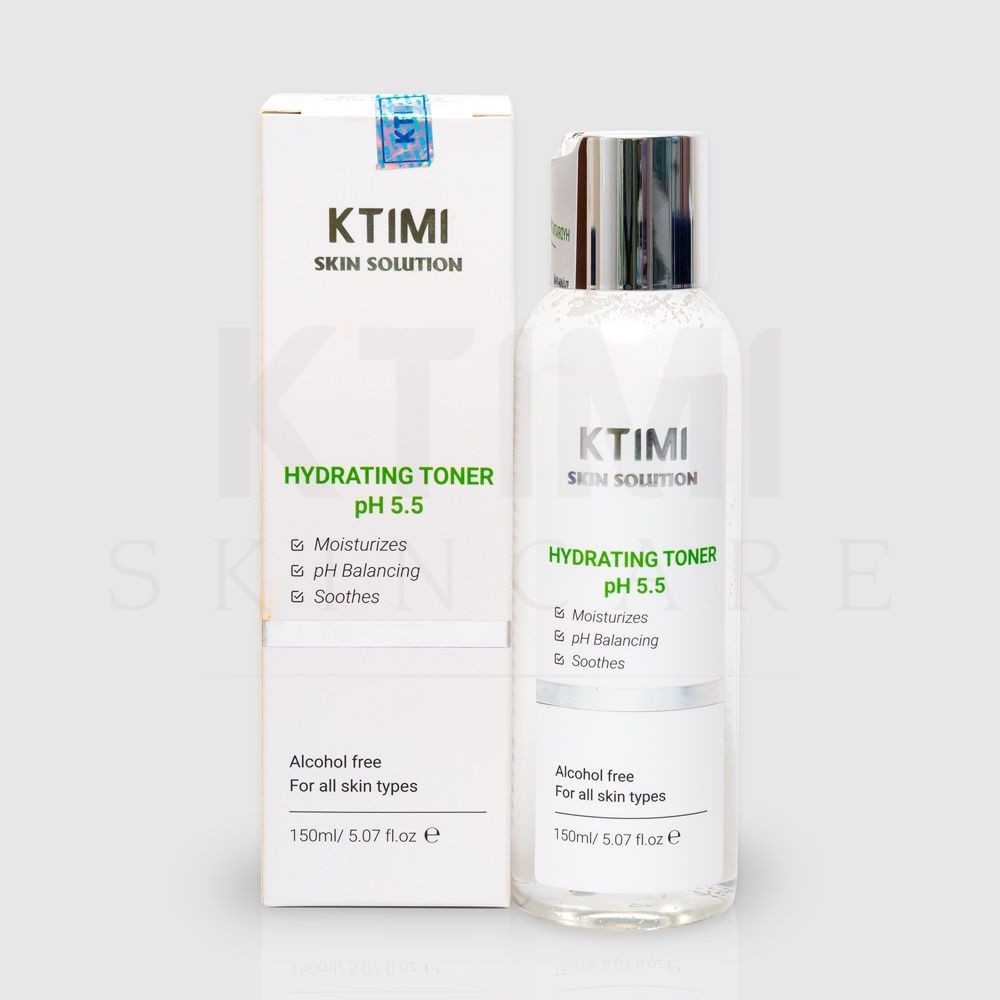 Nước hoa hồng cân bằng độ pH cho da KTIMI Hydrating Toner pH 5.5 150ml