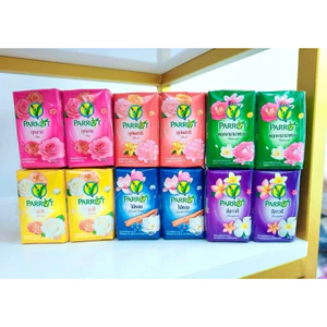 Lốc 6 bánh Xà Phòng Vẹt Parrot Botanicals Thái Lan 55gram - Combo 6 bánh Xà bông Vẹt hàng Thái màu random