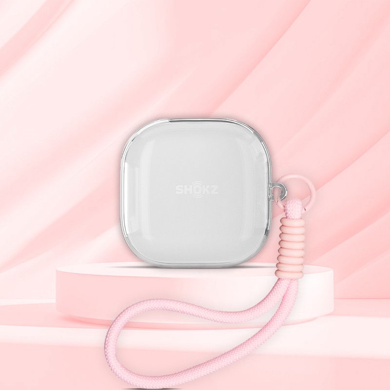 Dành Cho Shokz Openfit 2 T920 / Openfit T910 / Openfit Air T511 Ốp Lưng Trong Suốt Tai Nghe Transpent Bảo Vệ Vỏ Mềm Vỏ Chống Bụi Tay Dây Đeo Tay