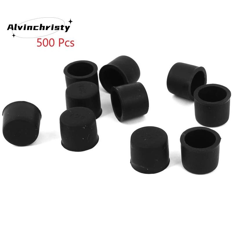 500 Cái / lốc Cắm Vỏ Bảo Vệ Âm Thanh Lotus Đầu Khối Cắm Chống Bụi Nắp Chống Bụi Nắp Chống Bụi