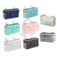 Exhila Dung Tích Lớn Túi Bảo Quản Cho Sách Và Điều Khiển Từ Xa Vải Lanh Cotton Đầu Giường Bỏ Túi Người Tổ Chức Ký Túc Xá Sinh Viên Accessor