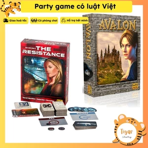 Boardgame Avalon The Resistance Tiếng Anh Truyền Thuyết Vua Arthur -Sứ Mệnh Hiệp Sĩ 5889