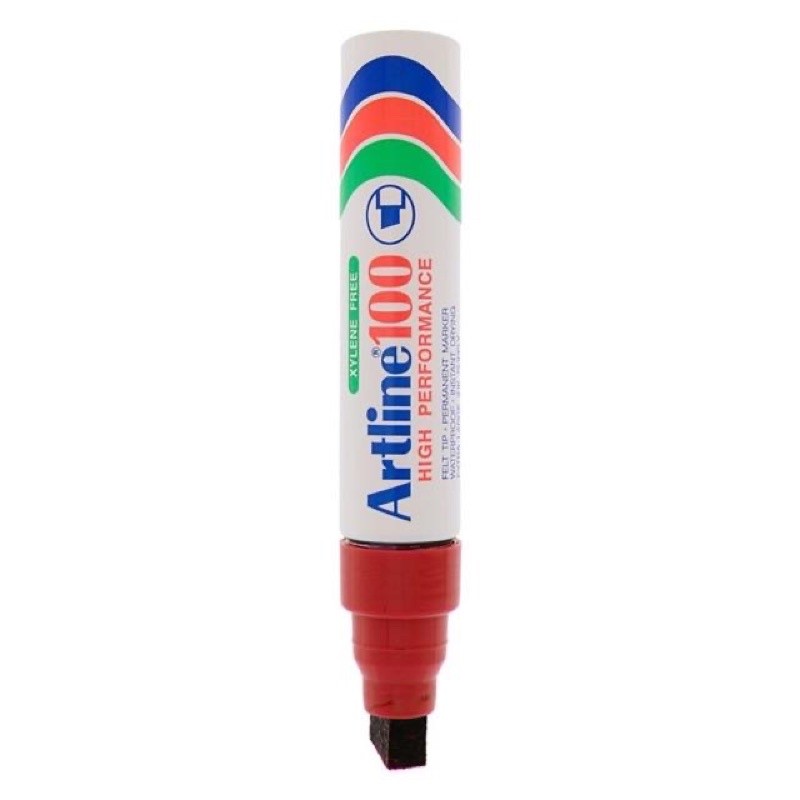 Bút lông dầu, bút dạ, bút phớt 7.5-12mm nét cối siêu to Artline EK-100 trợ giảng, diễn giả, thuyết trình, bút đào tạo