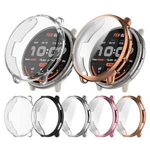 Vỏ bảo vệ TPU Smartwatch WU cho Active 2 A2437 Đảm bảo màn hình và viền an toàn Chống bụi Tay áo chống sốc