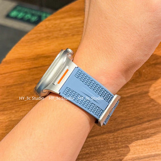 Dây đeo thể thao silicon sửa đổi kim loại cho Apple Watch Ultra 46 / 44 / 40 / 49 / 45 / 41 / 42 / 38 / 45mm i-watch Series Ultra / 11 / 10 / 9 / 8 / 7 / 6 / 5 / 4 / 3 / 2 / 1