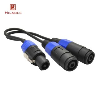 Bộ chia PA 0,3m Nam sang Dual Loa Dây cáp PA DJ Adapter