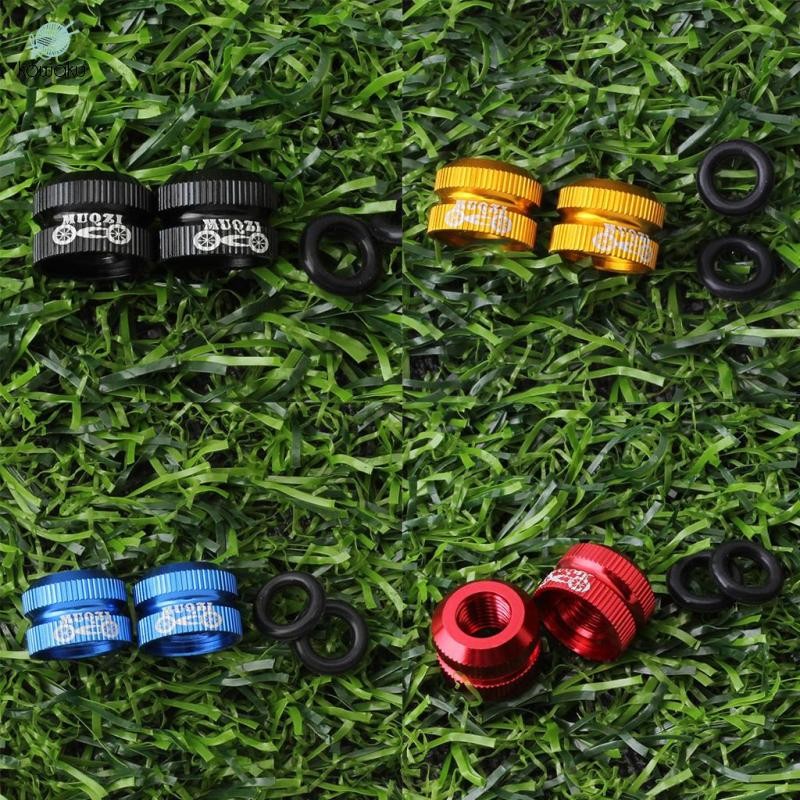 Đai ốc lốp chân không bằng hợp kim nhôm, Đai ốc van lốp xe đạp nhẹ & bền - MTB Road Colors