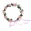 Floral Crown Headband Flower Garland Hair Accessory for Bridal Women and Girls