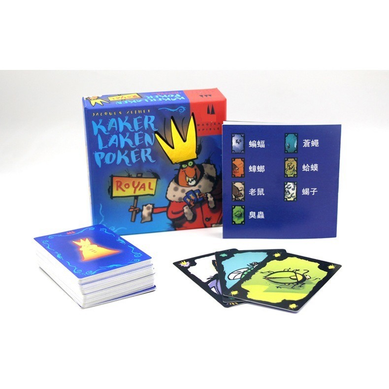 Boardgame Gián Nói Dối Trò chơi Kaker Laken Poker Tigar