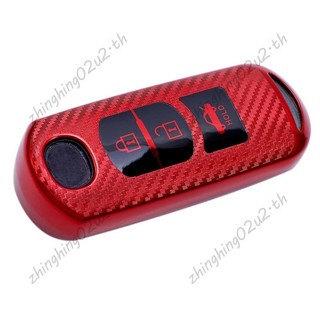 Ốp Chìa Khóa Mềm TPU Chìa Khóa Xe Fob Bao Bảo Vệ Cho Xe Mazda 2 3 5 6 CX-3 CX-4 CX-5 CX-7 CX-9 2014 2016 2015 Atenza Axela
