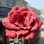 LAKAM Mô Phỏng Hoa Mẫu Đơn, Hoa Mẫu Đơn Nhân Tạo PE Khổng Lồ 50cm, Cửa Sổ Trưng Bày Hoa Đạo Cụ Nền Trang Trí Tường Hoa Giả