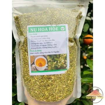 Trà nụ hoa hoè Thái Bình sấy khô loại 1 1kg. Trà thảo mộc nụ hoa hòe sao vàng giúp thanh nhiệt, giảm mỡ máu, hạ huyết áp