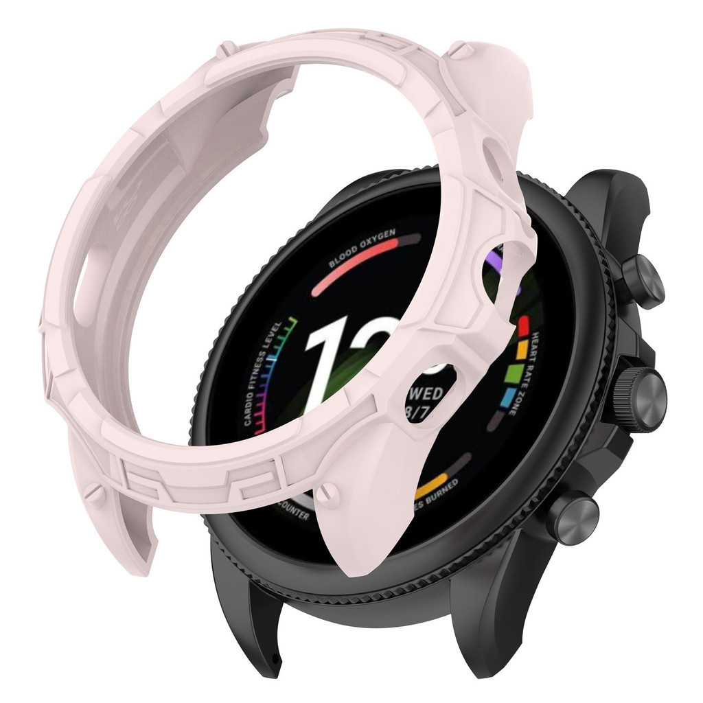 Fossil Gen6 Cao Cấp Silicon Mềm TPU Rỗng Ra Đồng Hồ Thông Minh Dành Cho Fossil Gen 6 42mm 44mm Chống Sốc Chống Vân Tay Đồng Hồ Khung Ốp Lưng Bảo Vệ Màn Hình