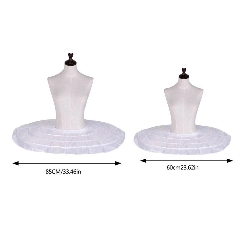 Vua Nữ Vòng Điều Chỉnh Váy Ngắn Petticoat Ballet Underskirt Cho Đám Cưới Cô Dâu