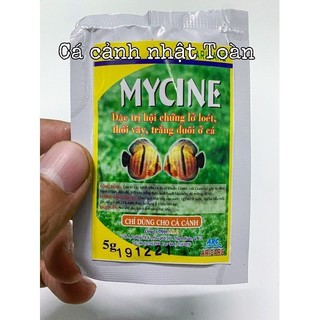 Mycine Arc Thái Lan ngừa và hỗ trợ lỡ loét thối vây mục đuôi cho cá cảnh (5gram)