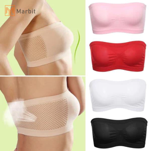 Marbit Nữ Ống Top Dây Thoáng Khí Liền Mạch Co Giãn Áo Ngực Vô Hình Mới