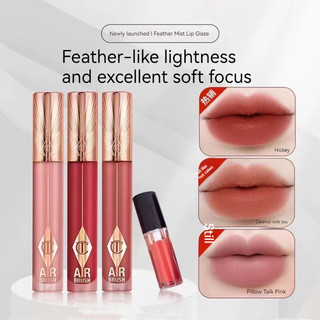 Charlotte Tilbury Collagen Lip Gloss CT Ever Mist Lip Glaze Mẫu Trung Bình (3ml) Gối Nói Chuyện Hickey Caramel Trà Sữa Son Môi Trang Điểm Môi