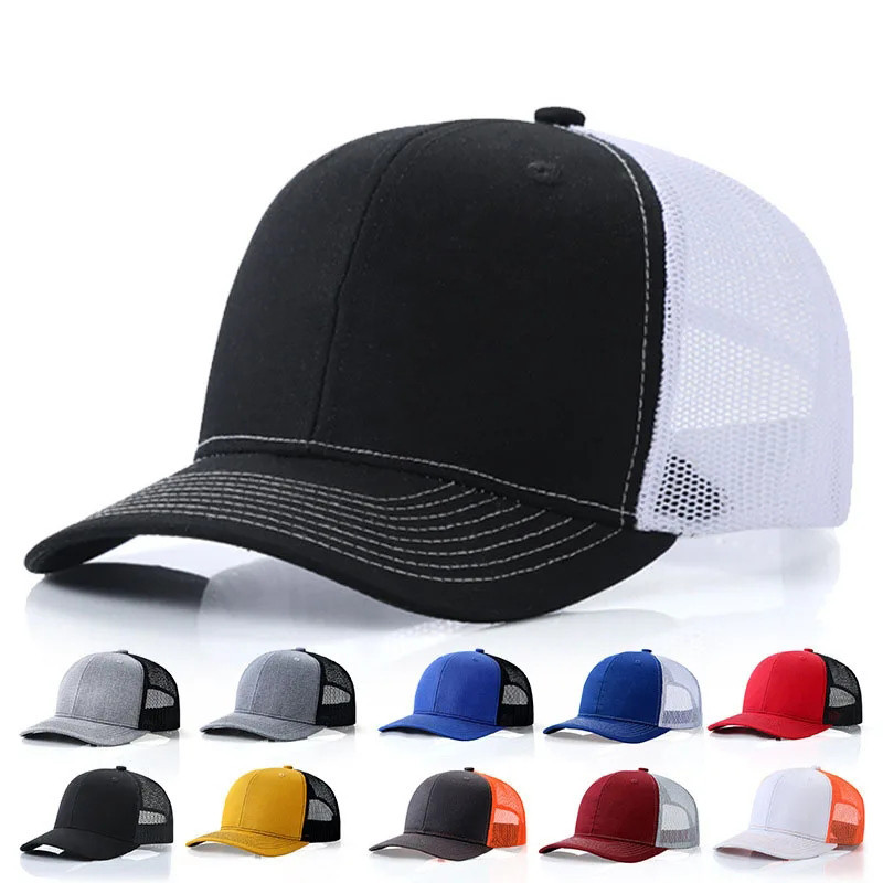Richardson 112 Trucker – Berretto Baseball Unisex Con Chiusura Regolabile – Pannelli In Cotone E Rete – Snapback Classico