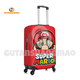 Super Mario Hành Lý Có Thể Giặt Được Vali Bảo Vệ Chống Trầy Xước Vali Phù Hợp Với Hành Lý 18-32 Inch