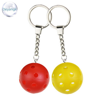 Deyangk Phong Cách Thể Thao Pickleball Móc Khóa Unisex Kim Loại Pickleball Vợt Móc Khóa Túi Ví Ba Lô Trang Trí Phụ Kiện VN