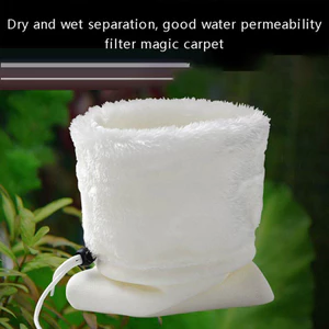 Bộ lọc bể cá Moonlights Tái sử dụng Bộ lọc rửa Bộ lọc cá Túi Cotton Sinh hóa Lọc sinh học Sạch sẽ cho bộ lọc cá EN