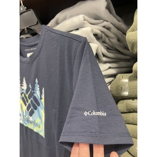 Bán áo thun Columbia Spot chất lượng cao, cổ tròn, tay ngắn, thoáng khí và chống nắng từ 100% cotton.
