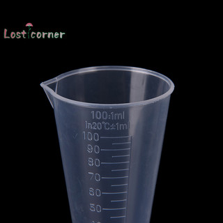 [Lostcorner] 50ml 100ml Cân cốc trong suốt Cốc đo lường Dụng cụ đo lường MỚI,
Cốc đo tốt nghiệp cốc nhựa 50ml 100ml để thử nghiệm nhà bếp trong phòng thí nghiệm,
Nhựa 1 Cốc Tôi