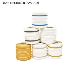 Jkdesign 230cmX14cm Đường ốp chân tường, Giấy viền gạch xốp XPE chống thấm nước, Trang trí nội thất Làm dày miếng dán tường tự dính