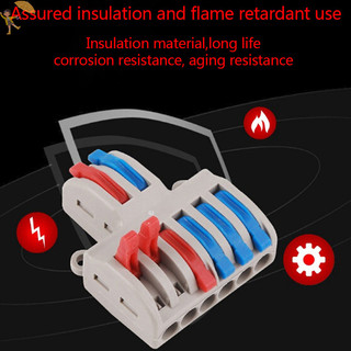 [Gou] Khối đầu cuối đòn bẩy lò xo Đầu nối dây cáp điện PCT-222 SPL-62 SPL kq VN