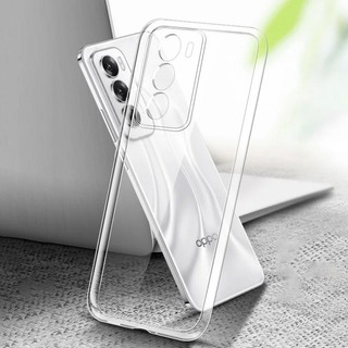 Ốp Lưng Cho OPPO A3X Reno 12 11 Pro 11F A60 A79 A18 A38 A78 A58 5G Ốp Lưng Đơn Giản Mỏng Mềm TPU Trong Suốt Vỏ Điện Thoại Trong Suốt