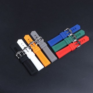 Dây đeo đồng hồ cao su Prenium 12 / 14 / 16 / 18 / 19 / 20 / 21 / 22 / 23 / 24 / 26 / 28mm cho Seiko Diver SKX007 SKX009 Dây đeo đồng hồ silicon 18mm 20mm 22mm 24mm Dây đeo đồng hồ thể thao Vòng đeo tay nam nữ