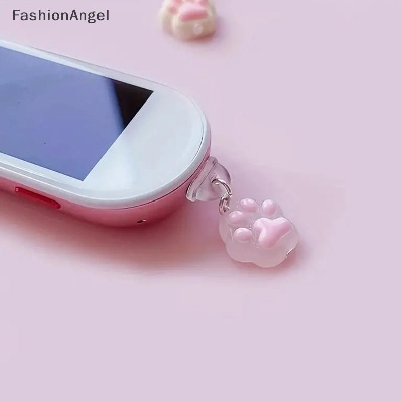FashionAngel Điện Thoại Bụi Cắm Móng Vuốt Dễ Thương Phụ Kiện Điện Thoại Mặt Dây Chuyền Trang Trí Cho Giao Diện Sạc TypeC VN