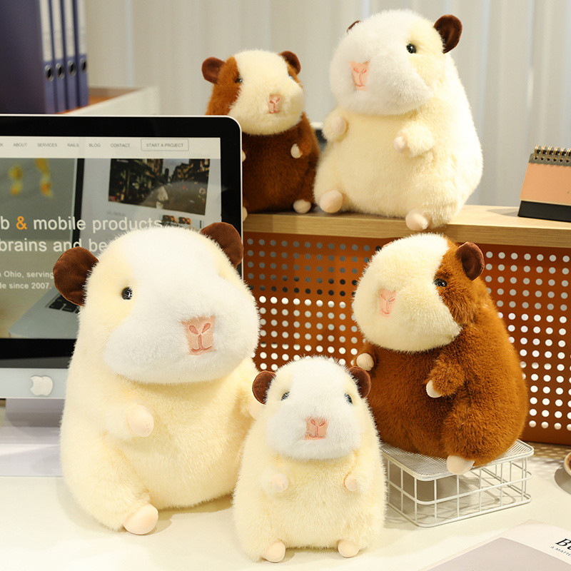 Kawaii Guinea Pig Sang Trọng Đồ Chơi Chuột Vui Nhộn Búp Bê Sang Trọng Thú Cưng Dễ Thương Chuột Nhồi Bông Đồ Chơi Trang Trí Phòng Ngủ Nhà Mềm Mại Cho Bé Đồ Chơi Làm Dịu Trẻ Em Bé Gái Quà Tặng Sinh Nhật Đổi Quà Tặng Quà Tặng