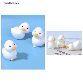 Trailblazer Dễ Thương Vịt Vàng Trang Trí Vịt Nhỏ Nhựa Thủ Công Nhà Búp Bê Trang Trí Mới