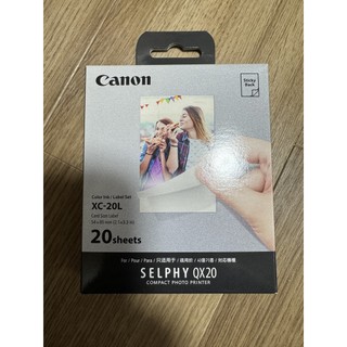 Canon QX20 Color Ink & Label Set - Exclusive for QX20 【XC-20L】