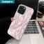 ibumpers Ốp Lưng IPhone Đẹp Hàn Quốc Nơ Họa Tiết Ốp Điện Thoại IMD Cứng Trơn Chống Bẩn Chống Sốc Cho IPhone 16 15 14 12 13 11 Pro Max